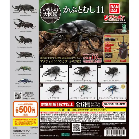いきもの大図鑑 かぶとむし11