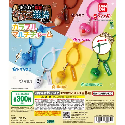 なめこ栽培キット カラフルマルチチャーム
